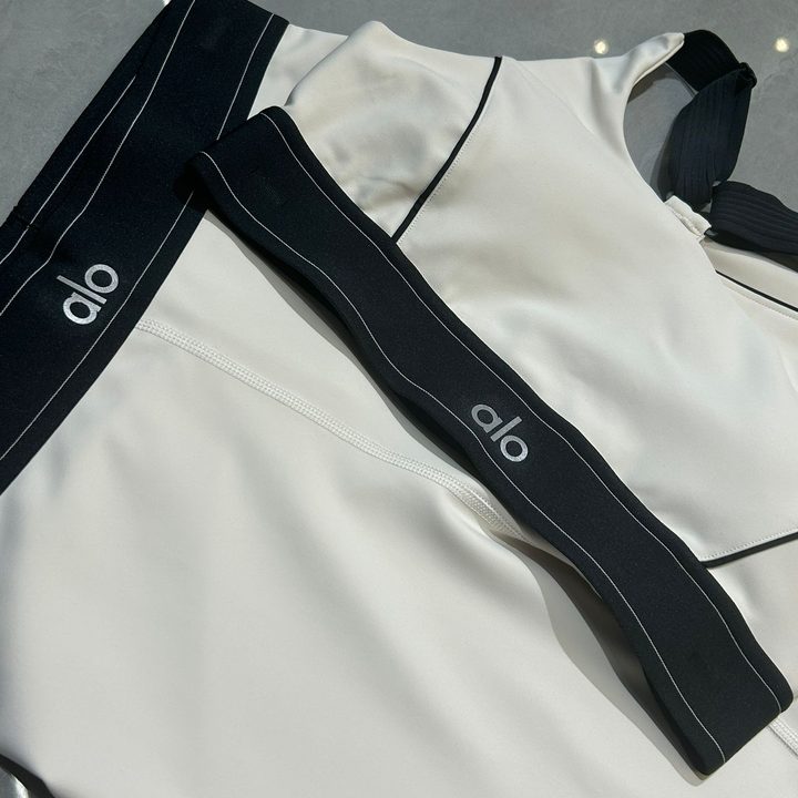 Legging · Crème & noir